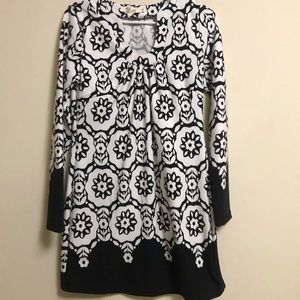 Arveh Black and White Dress